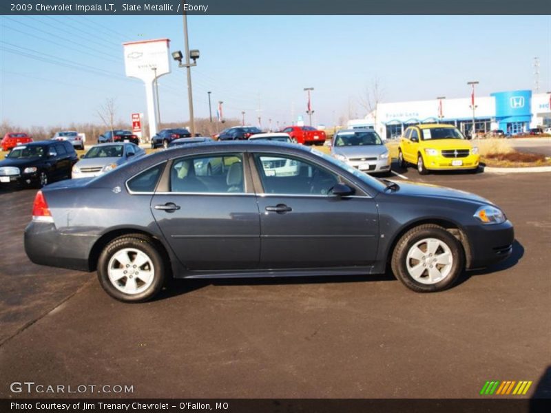 Slate Metallic / Ebony 2009 Chevrolet Impala LT