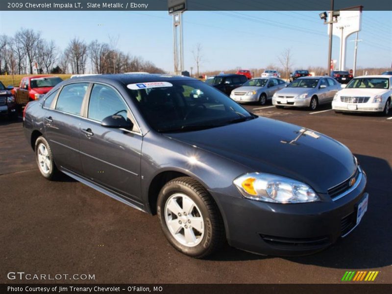 Slate Metallic / Ebony 2009 Chevrolet Impala LT