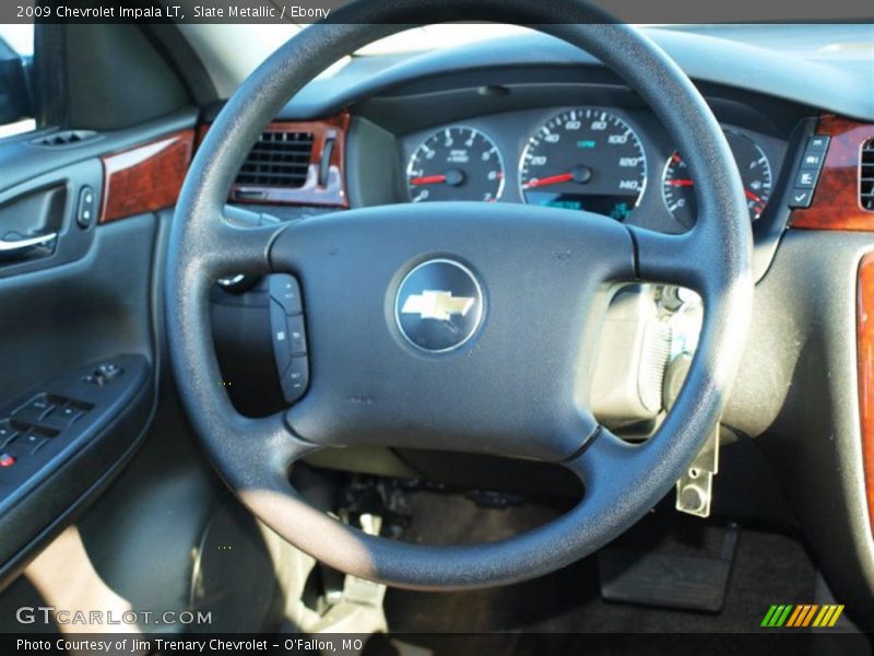 Slate Metallic / Ebony 2009 Chevrolet Impala LT