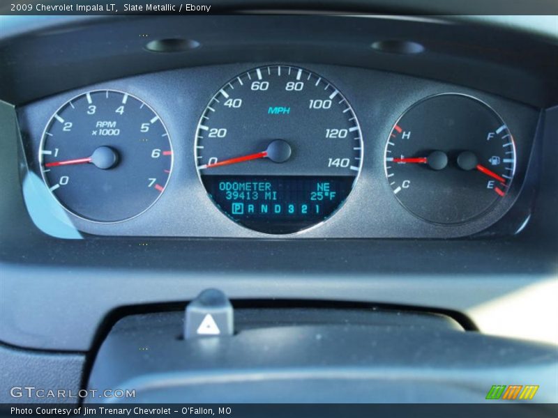 Slate Metallic / Ebony 2009 Chevrolet Impala LT
