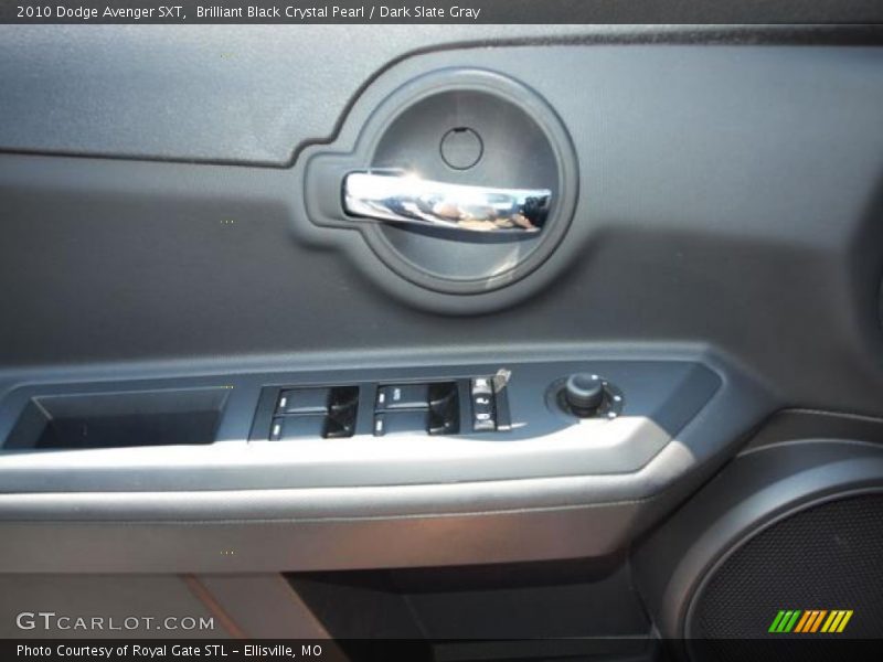 Brilliant Black Crystal Pearl / Dark Slate Gray 2010 Dodge Avenger SXT