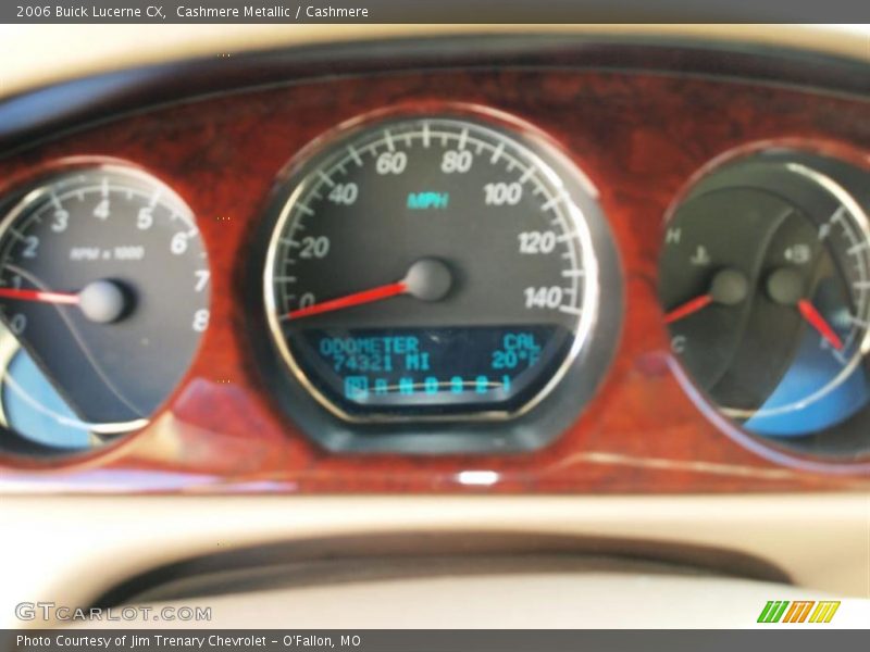 Cashmere Metallic / Cashmere 2006 Buick Lucerne CX