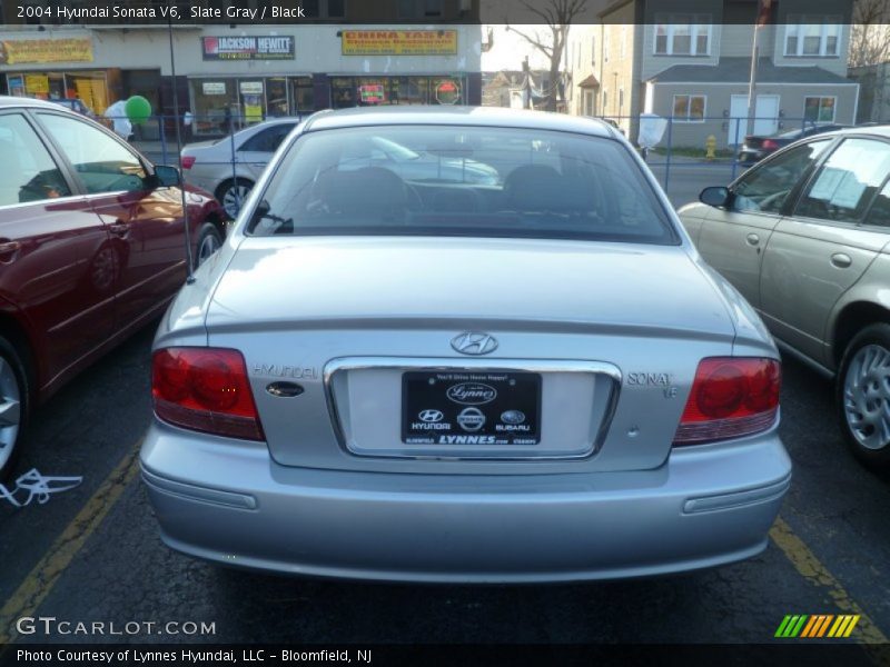 Slate Gray / Black 2004 Hyundai Sonata V6