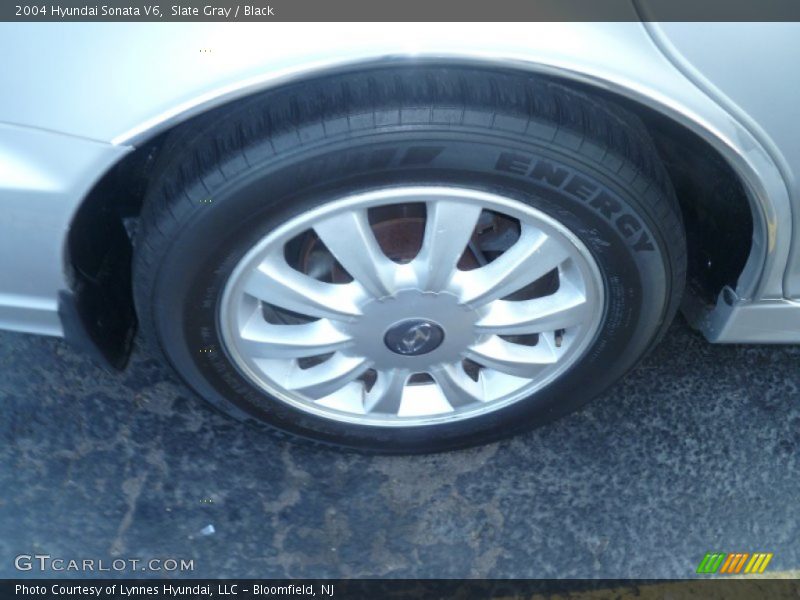 Slate Gray / Black 2004 Hyundai Sonata V6