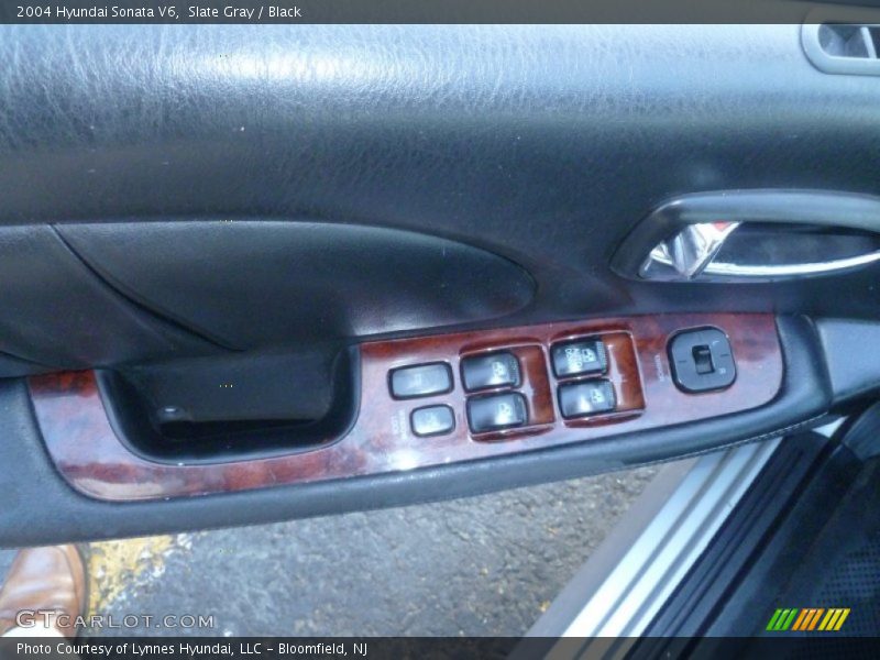 Slate Gray / Black 2004 Hyundai Sonata V6