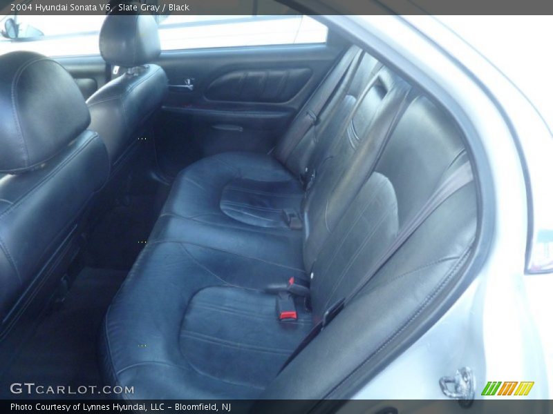 Slate Gray / Black 2004 Hyundai Sonata V6