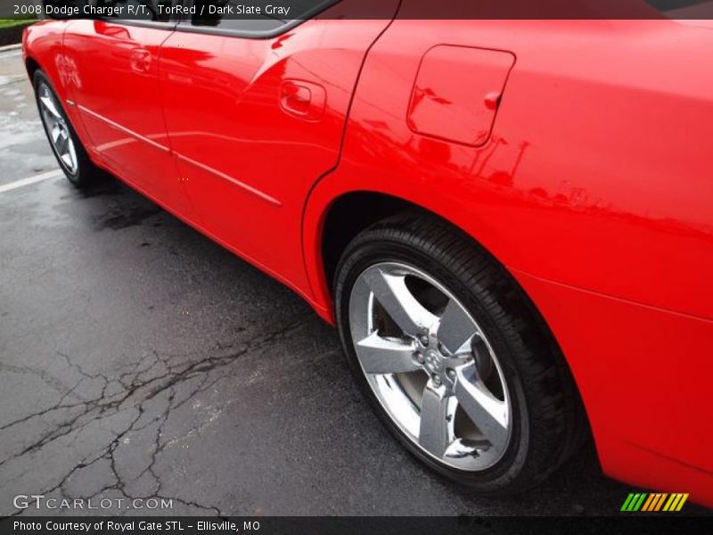 TorRed / Dark Slate Gray 2008 Dodge Charger R/T