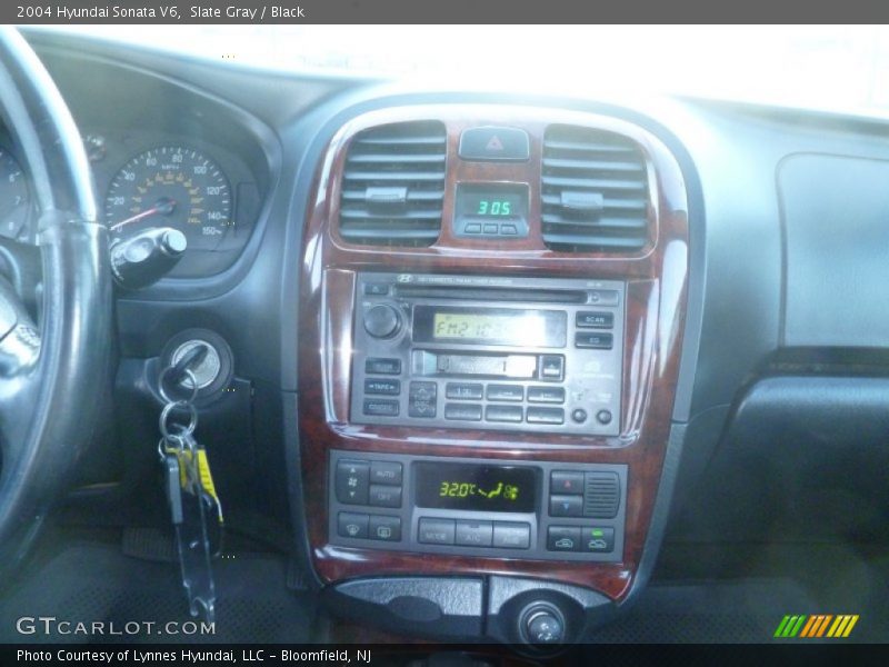 Slate Gray / Black 2004 Hyundai Sonata V6