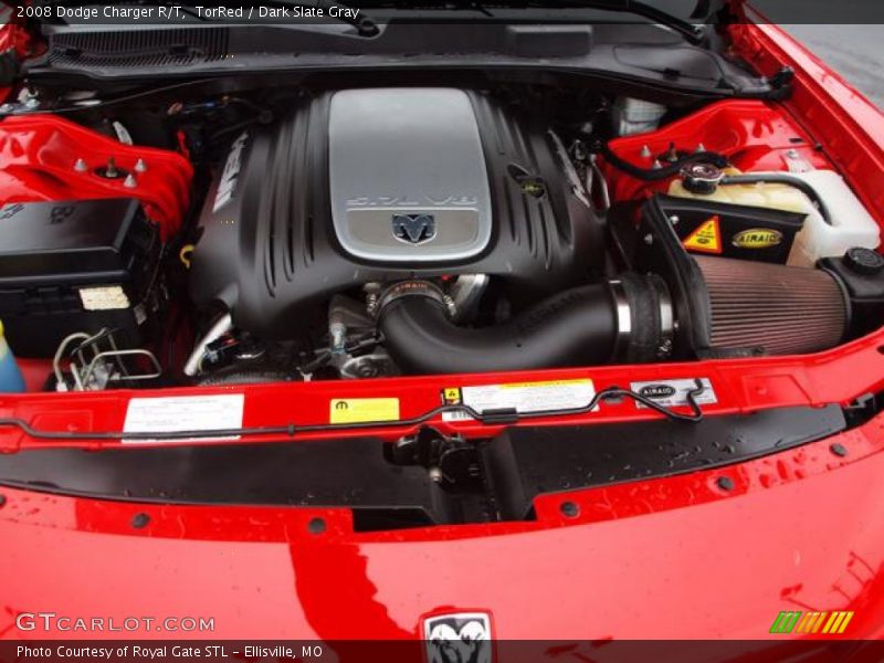 TorRed / Dark Slate Gray 2008 Dodge Charger R/T