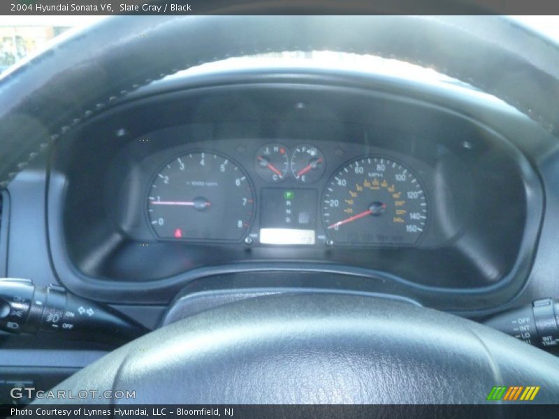 Slate Gray / Black 2004 Hyundai Sonata V6