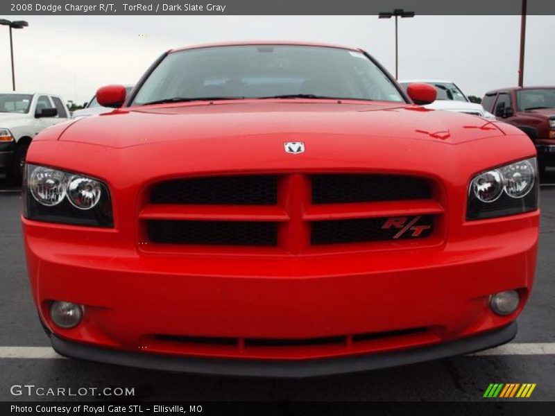 TorRed / Dark Slate Gray 2008 Dodge Charger R/T
