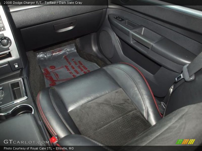 TorRed / Dark Slate Gray 2008 Dodge Charger R/T
