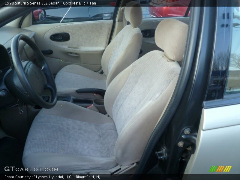 Gold Metallic / Tan 1998 Saturn S Series SL2 Sedan