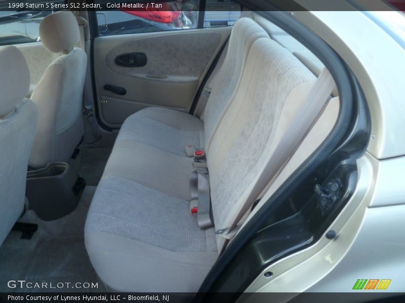Gold Metallic / Tan 1998 Saturn S Series SL2 Sedan