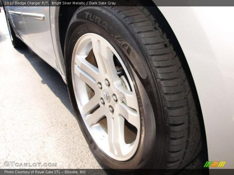 Bright Silver Metallic / Dark Slate Gray 2010 Dodge Charger R/T