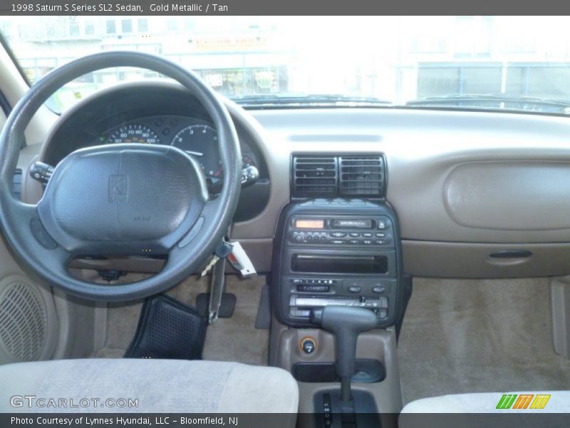 Gold Metallic / Tan 1998 Saturn S Series SL2 Sedan