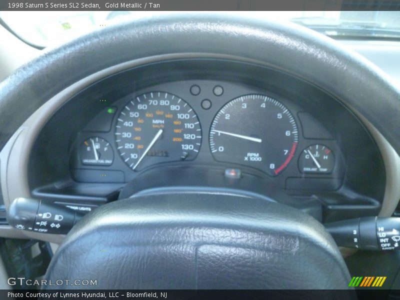 Gold Metallic / Tan 1998 Saturn S Series SL2 Sedan