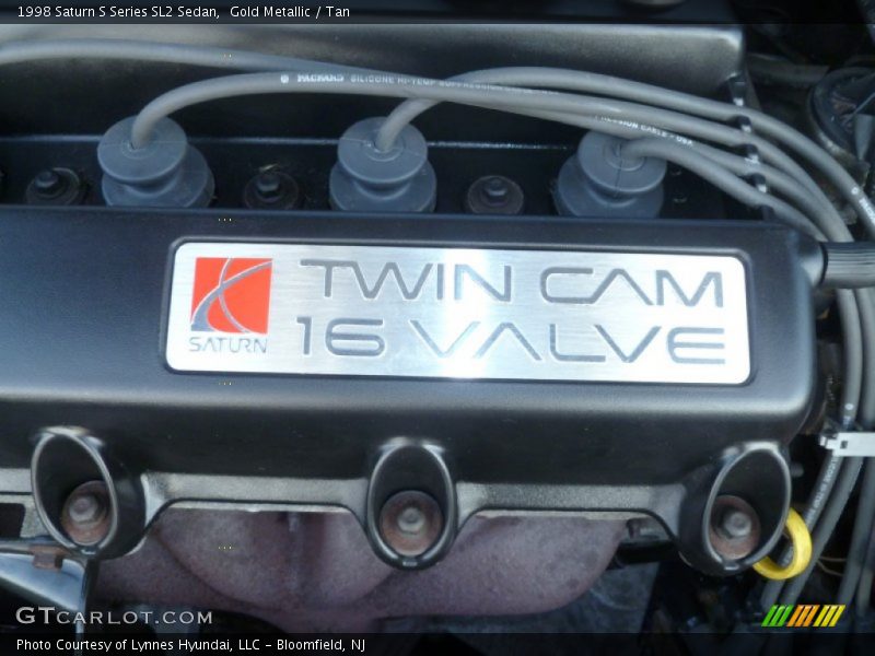 Gold Metallic / Tan 1998 Saturn S Series SL2 Sedan