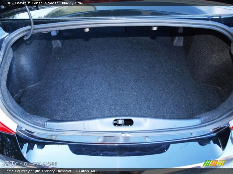 Black / Gray 2009 Chevrolet Cobalt LS Sedan