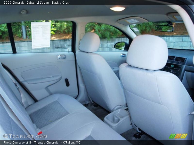 Black / Gray 2009 Chevrolet Cobalt LS Sedan