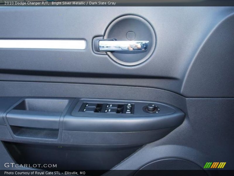 Bright Silver Metallic / Dark Slate Gray 2010 Dodge Charger R/T