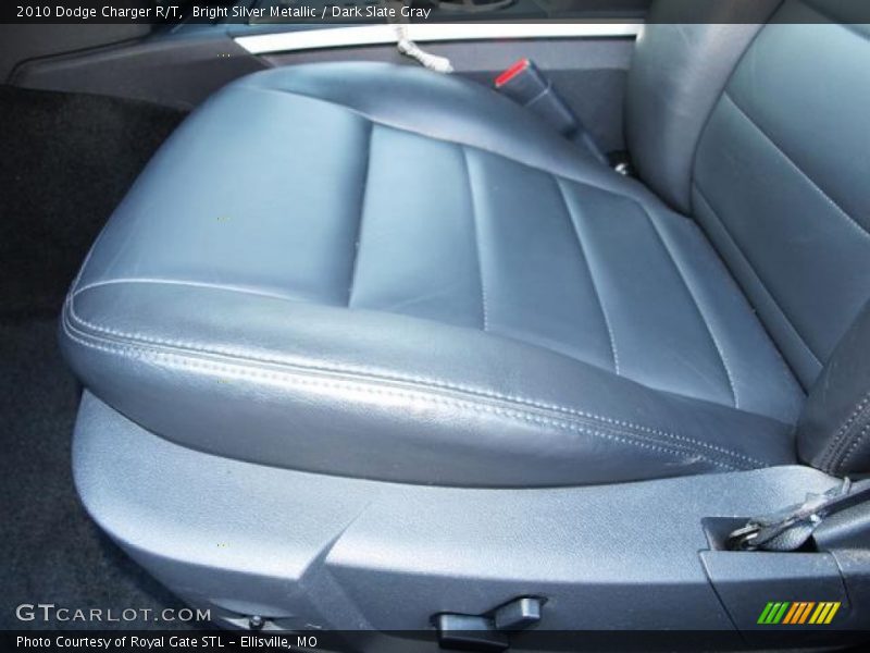 Bright Silver Metallic / Dark Slate Gray 2010 Dodge Charger R/T