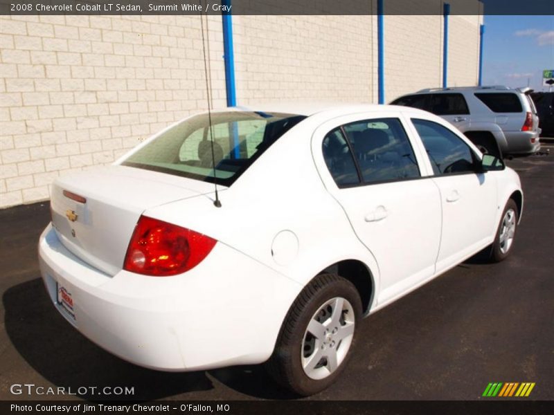 Summit White / Gray 2008 Chevrolet Cobalt LT Sedan