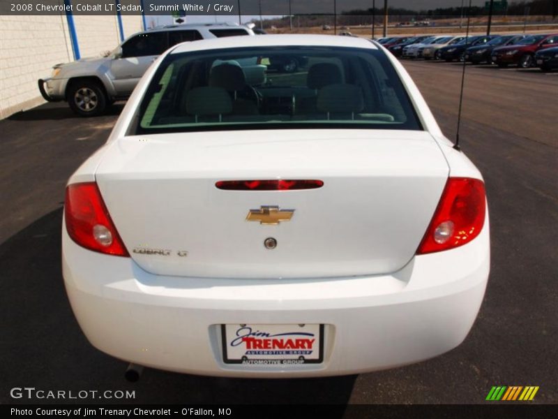 Summit White / Gray 2008 Chevrolet Cobalt LT Sedan