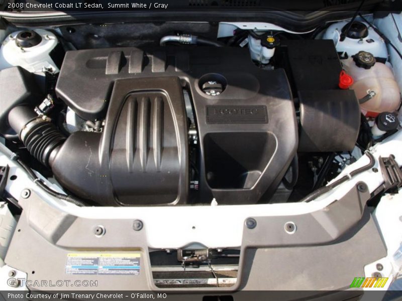 Summit White / Gray 2008 Chevrolet Cobalt LT Sedan