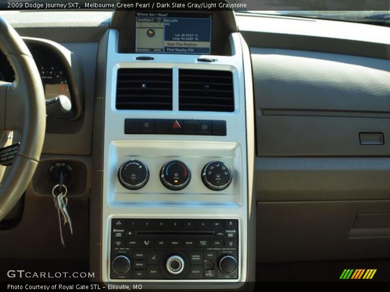 Melbourne Green Pearl / Dark Slate Gray/Light Graystone 2009 Dodge Journey SXT