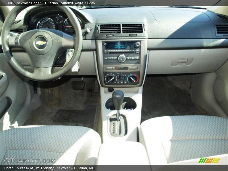 Summit White / Gray 2008 Chevrolet Cobalt LT Sedan