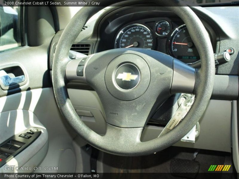 Summit White / Gray 2008 Chevrolet Cobalt LT Sedan