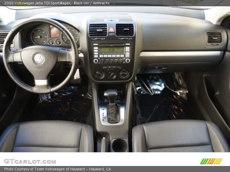 Black Uni / Anthracite 2009 Volkswagen Jetta TDI SportWagen