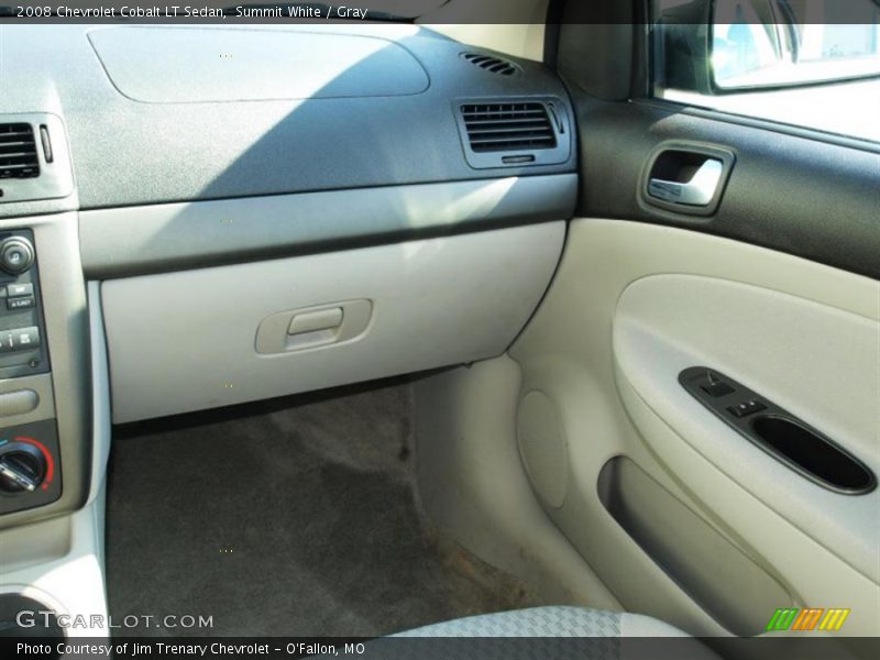 Summit White / Gray 2008 Chevrolet Cobalt LT Sedan
