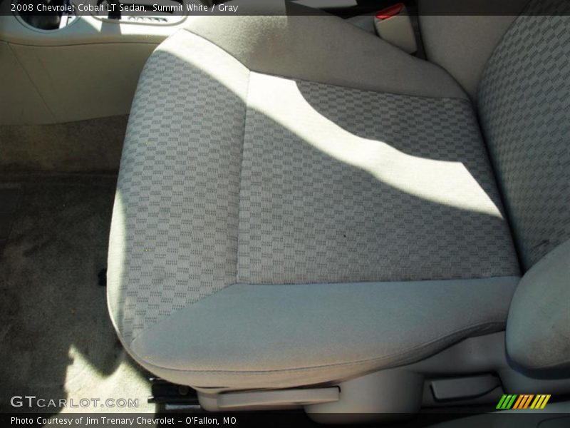 Summit White / Gray 2008 Chevrolet Cobalt LT Sedan