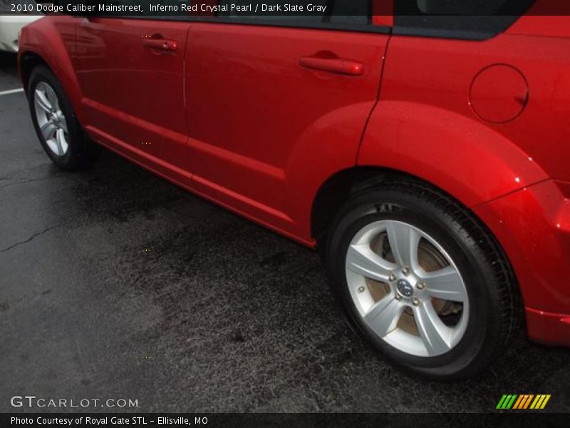 Inferno Red Crystal Pearl / Dark Slate Gray 2010 Dodge Caliber Mainstreet