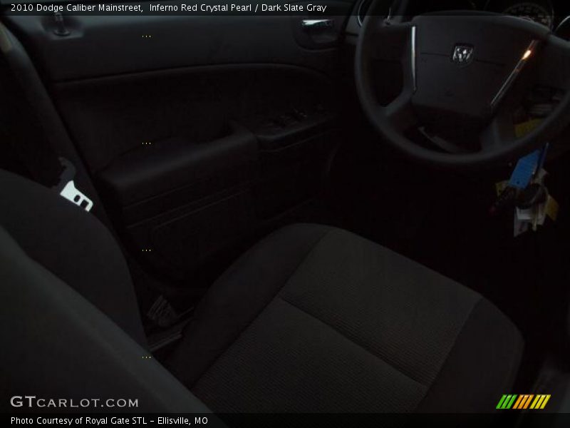 Inferno Red Crystal Pearl / Dark Slate Gray 2010 Dodge Caliber Mainstreet