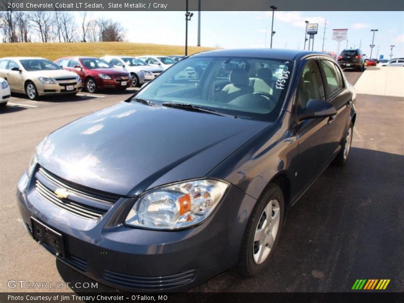 Slate Metallic / Gray 2008 Chevrolet Cobalt LT Sedan