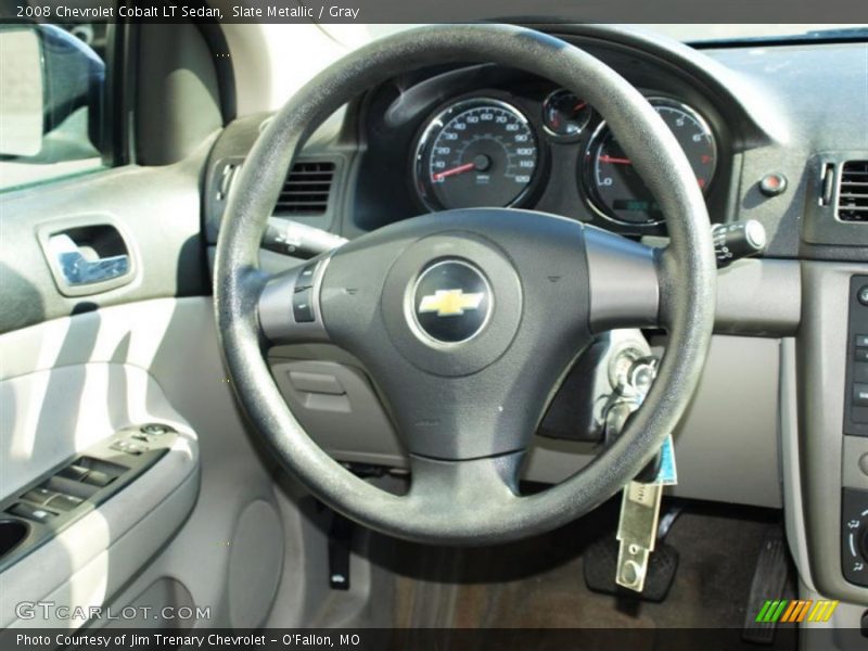 Slate Metallic / Gray 2008 Chevrolet Cobalt LT Sedan