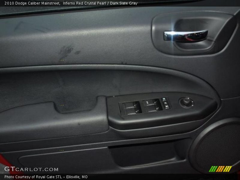 Inferno Red Crystal Pearl / Dark Slate Gray 2010 Dodge Caliber Mainstreet