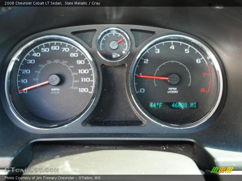 Slate Metallic / Gray 2008 Chevrolet Cobalt LT Sedan