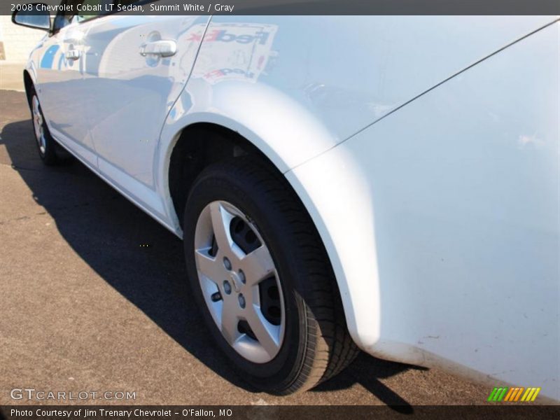Summit White / Gray 2008 Chevrolet Cobalt LT Sedan