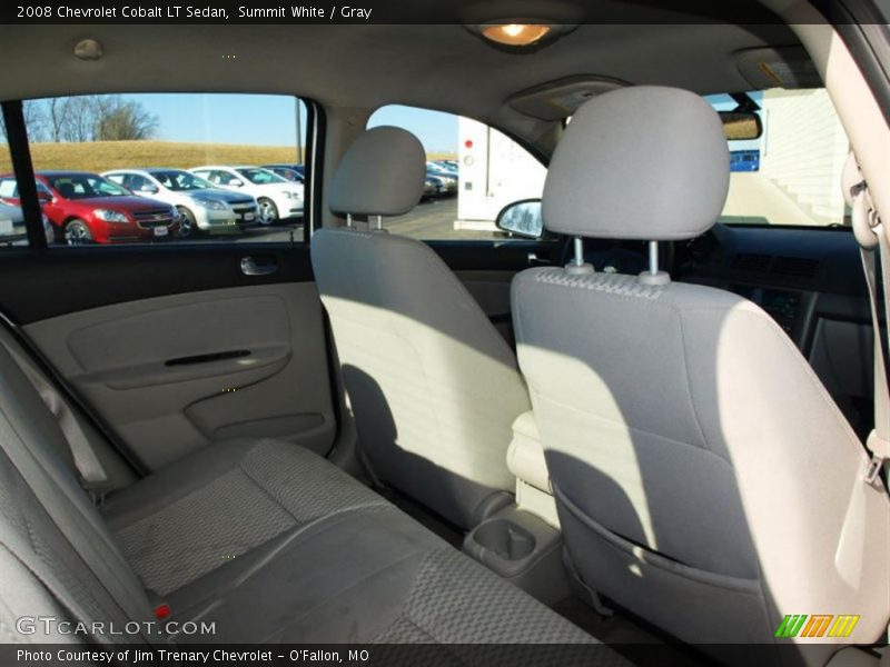 Summit White / Gray 2008 Chevrolet Cobalt LT Sedan