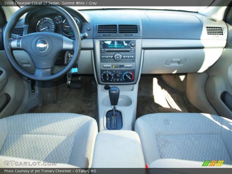 Summit White / Gray 2008 Chevrolet Cobalt LT Sedan