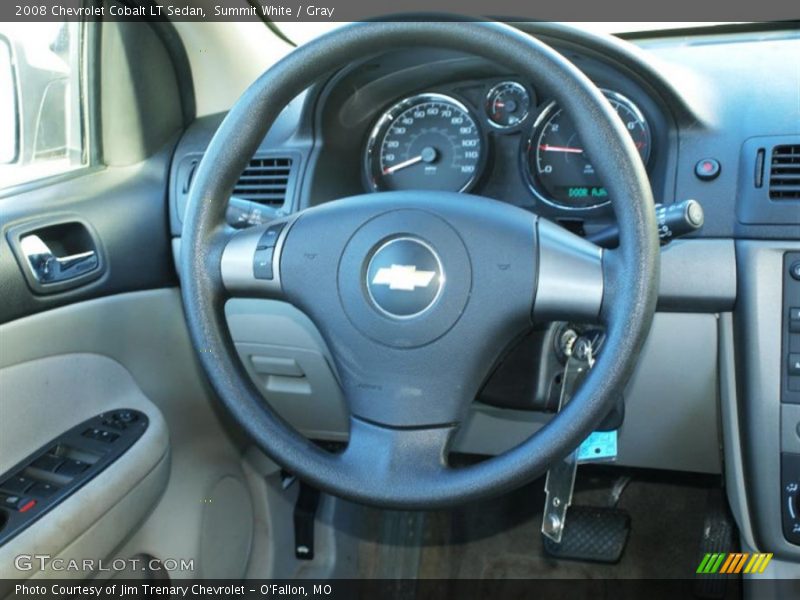 Summit White / Gray 2008 Chevrolet Cobalt LT Sedan