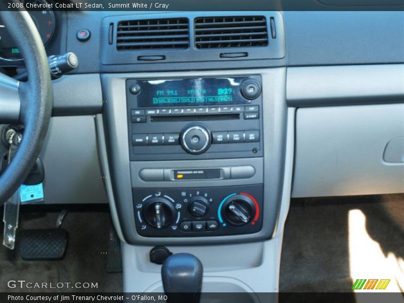 Summit White / Gray 2008 Chevrolet Cobalt LT Sedan