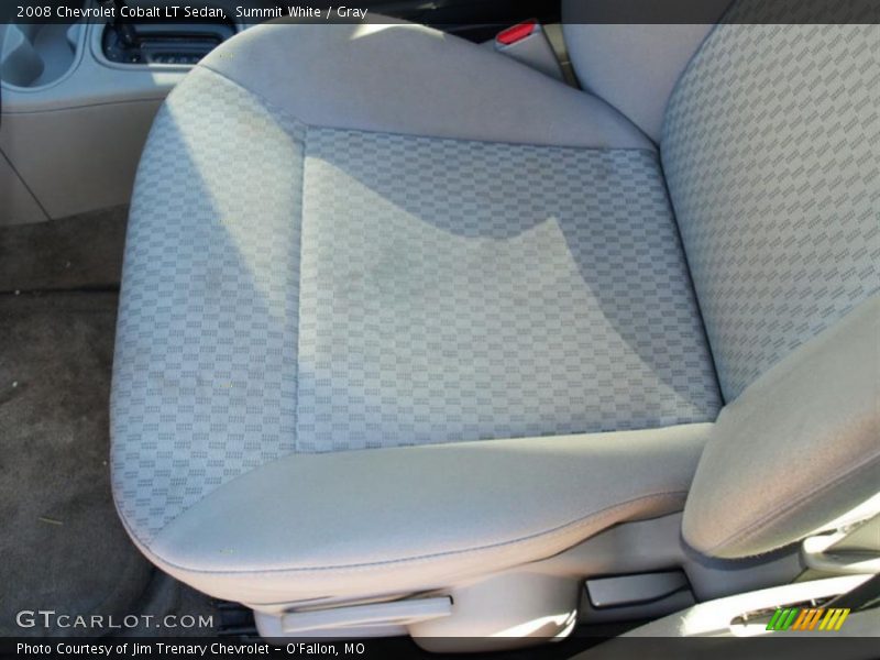 Summit White / Gray 2008 Chevrolet Cobalt LT Sedan