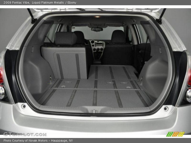 Liquid Platinum Metallic / Ebony 2009 Pontiac Vibe