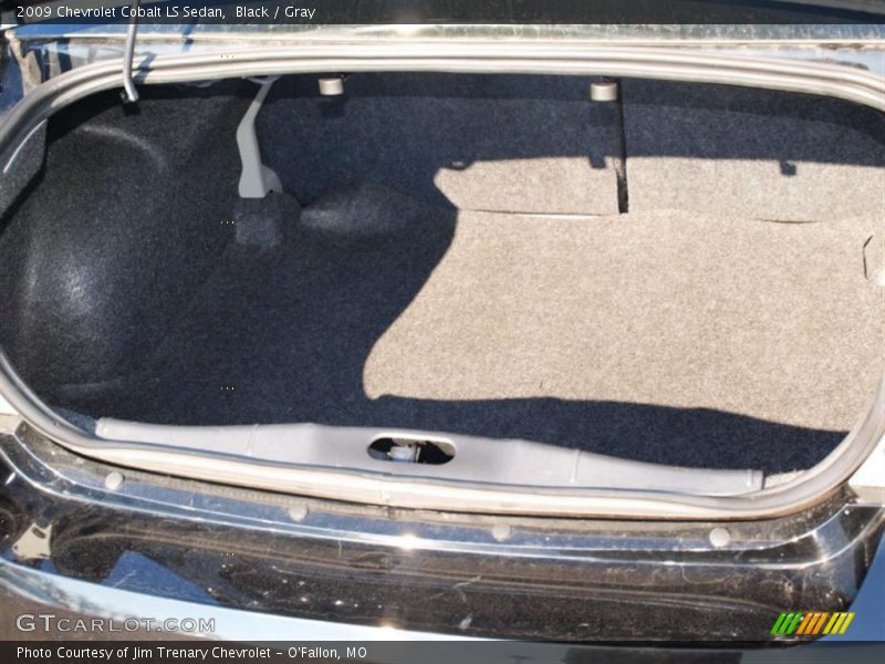 Black / Gray 2009 Chevrolet Cobalt LS Sedan