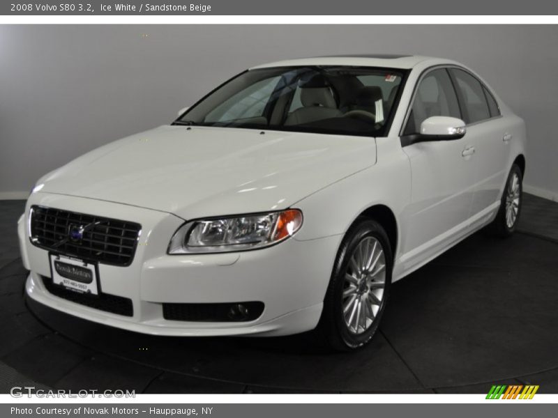 Ice White / Sandstone Beige 2008 Volvo S80 3.2